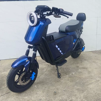 Elektrikli motosikletlər — delivery electric vehicle electric - blue-bare-machine-1500w-without-battery