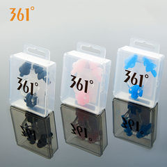 361 Swim Nose Clip Earplugs Set Waterproof Silicone Professional Equipment Comfortable for Men and Women Shower Earplugs