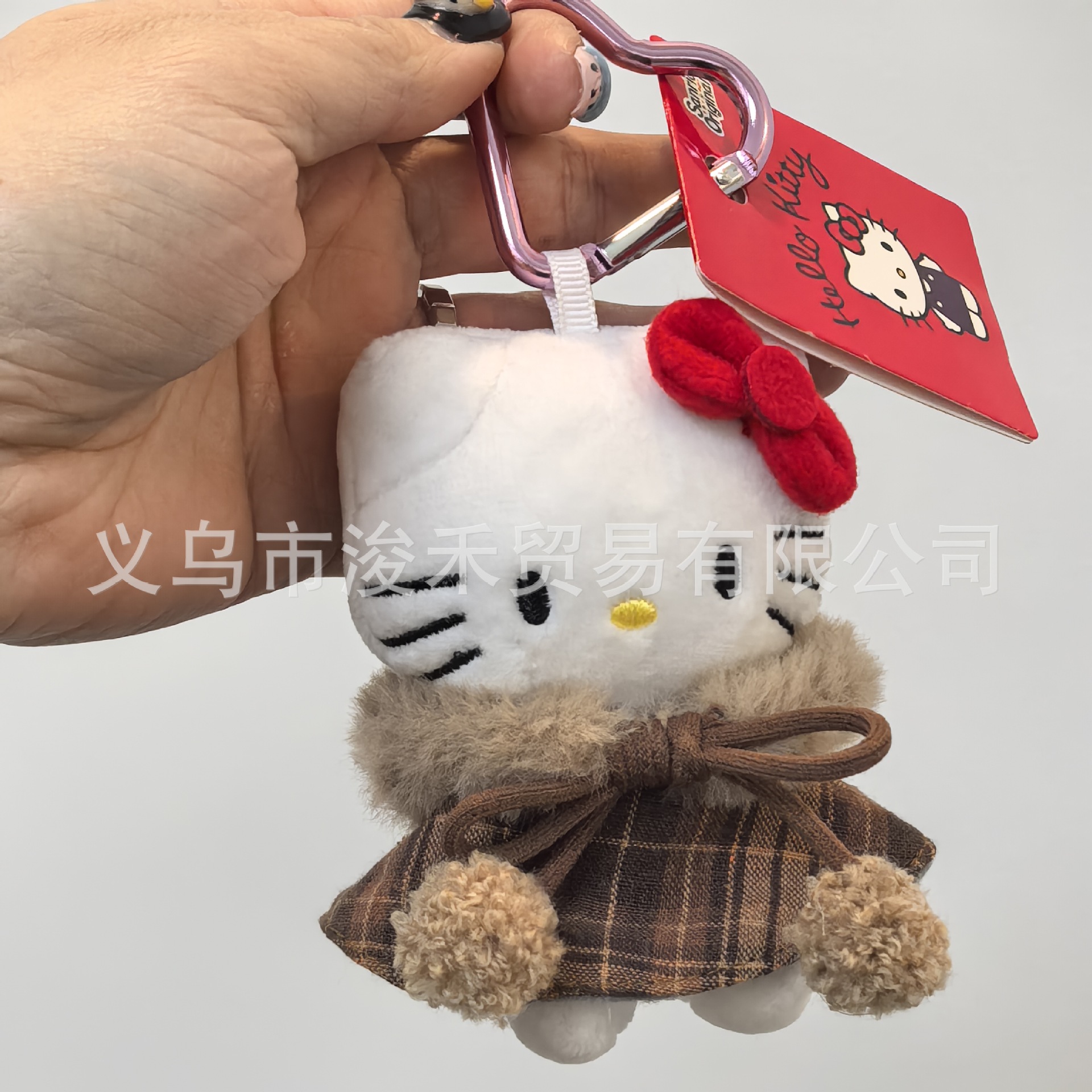 Amor hellokitty muñeca colgante llavero colgante bolsas de regalo bolsas de peluche lindo muñeca colgante lindo