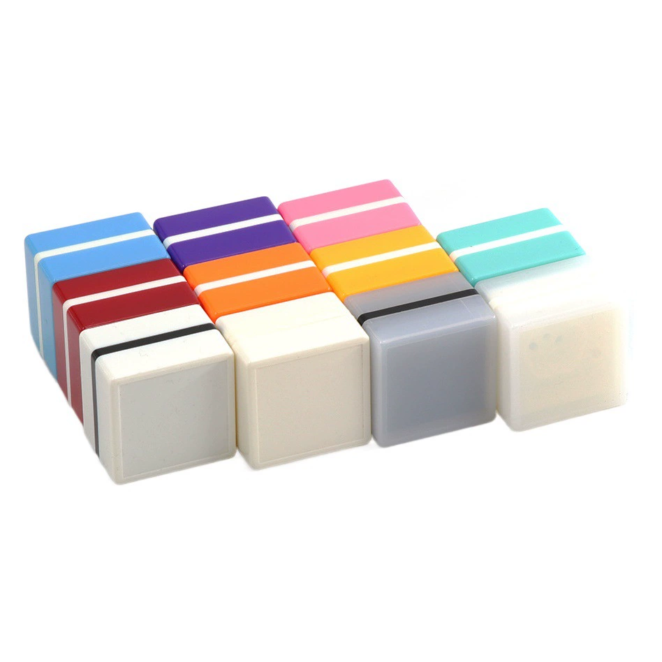 Macaron цвет квадратный светочувствительный материал уплотнения ручной счет мультфильм Печать Оболочка домашнее животное тюлень кукла маленькая печать