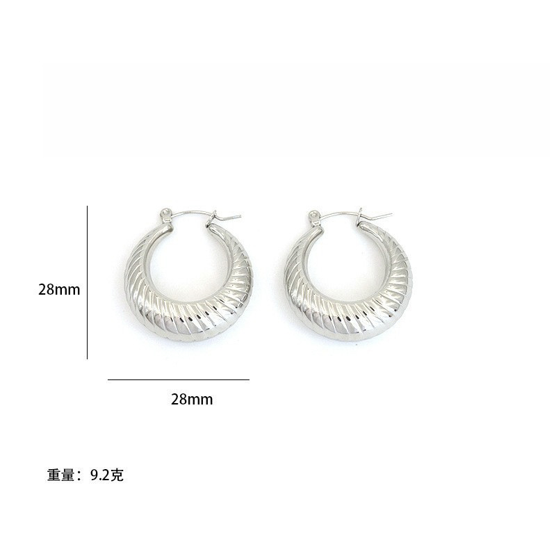 중공 타원형 트위스트 스틸 색상