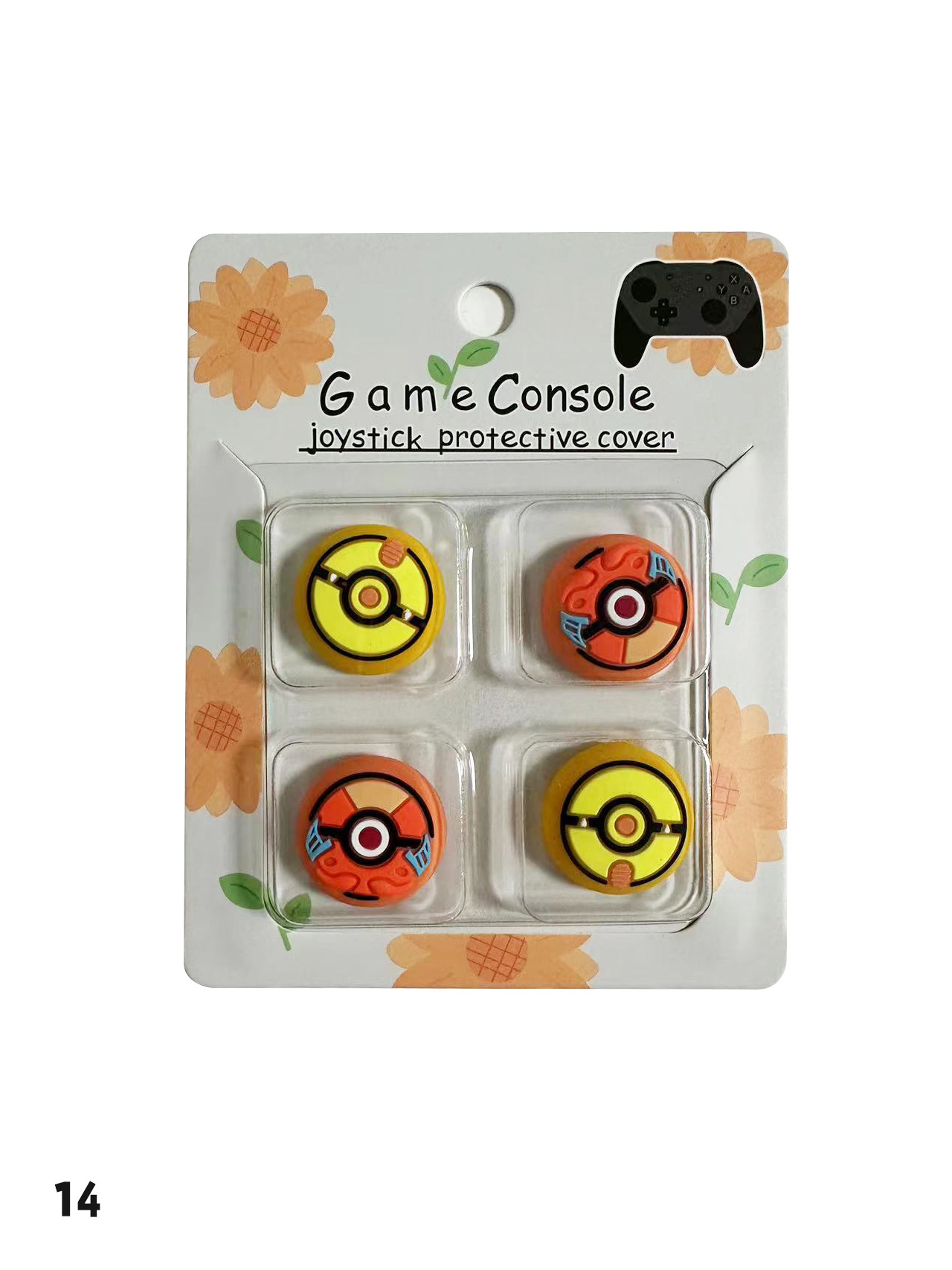 Tapa basculante de silicona de Nintendo Switch de dibujos animados NS Lite tapa basculante tapa protectora mango tapa protectora basculante