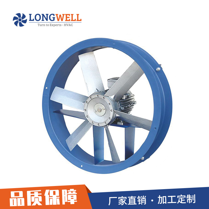 朗伟工业吹风机 厨房家用商用强力吸风机 耐高温低噪通风机排气扇