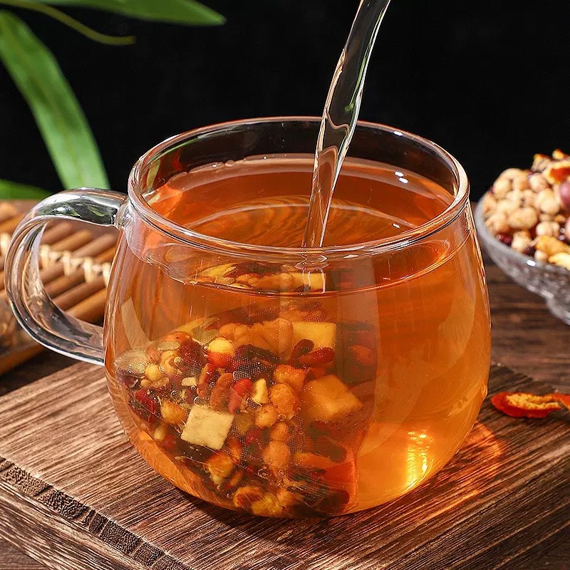 Poria Coix Barley Wellness Tea Fu Ling Yi Mi Cha 8g x 20 Bags Traditional Herbal Flower Tea specifications