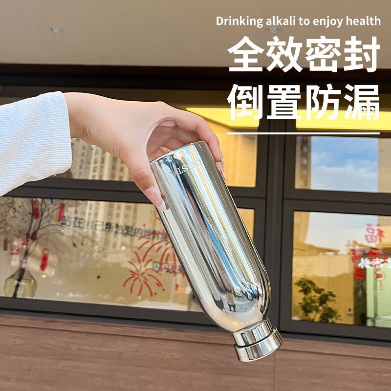 304不锈钢保温杯镜面带盖运动直身水杯车载防漏水汽车杯厂家批发|undefined