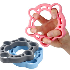 Cross-border five-finger pull-up silicone finger pull-up finger strength training finger exercise training fitness equipment