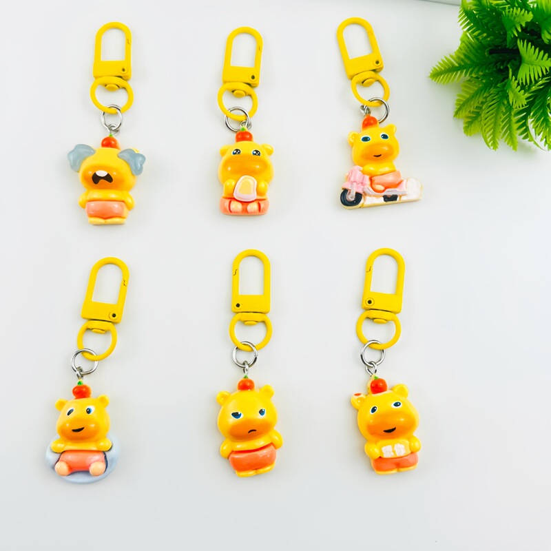 Cute Cartoon Capybara Keychain Pendant, Girly and Adorable Bag Charm, Backpack Accessory, Gift for Best Friend Cute Cartoon Capybara Keychain Pendant, Girly and Adorable Bag Charm, Backpack Accessory, Gift for Best Friend