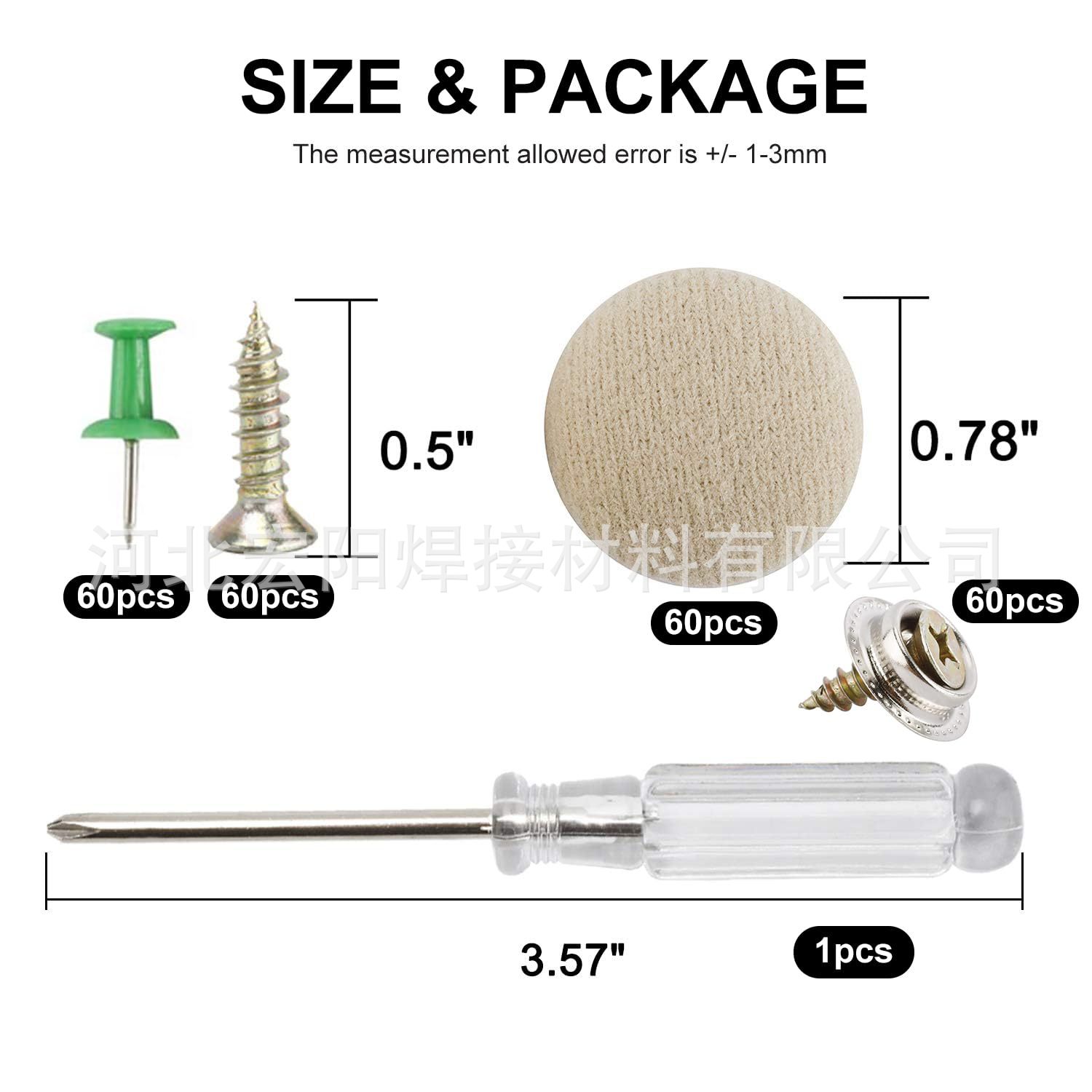 60Pcs Car Ceiling Clips for Fixing Ceiling Fabric Detachment, Fixing Sagging Ceiling Fabric, Car Interior Ceiling Fasteners