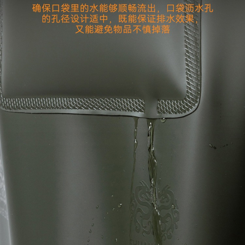 牛筋软皮围裙防水防油污厨房洗碗杀鱼水产餐饮男工作服女围腰|undefined