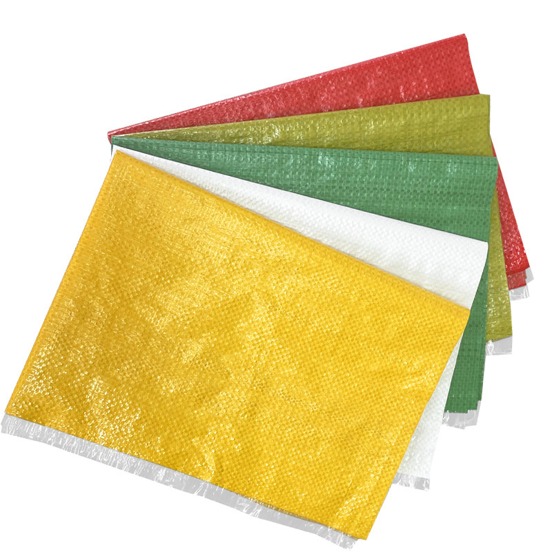 Customized Blue, Red, Green, Yellow, and White Woven Bags, Snakeskin Bags, Express Delivery, Logistics, Cross-Border E-Commerce, Clothing Packaging Bags, Factory Direct Sales
