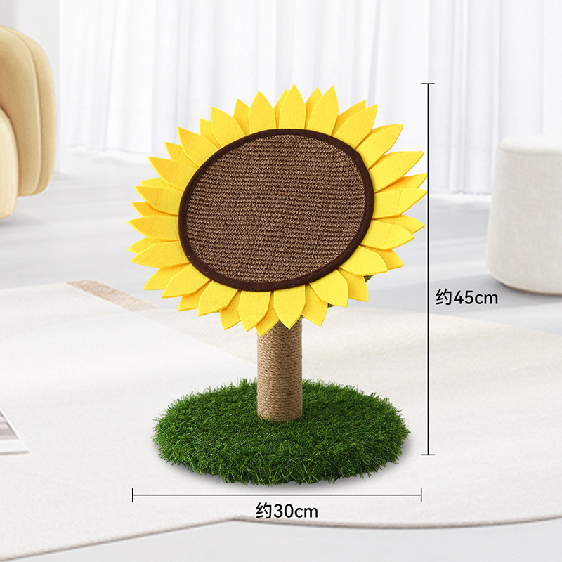 Columna de agarre de gato de cactus vertical resistente al desgaste y sin caspa, sisal resistente a la captura, juguetes para gatos, suministros para mascotas al por mayor