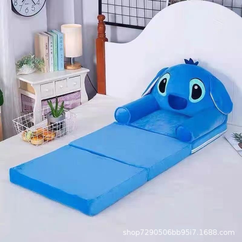Sofá plegable para niños nuevo al por mayor creativo jardín de infantes bebé asiento plegable regalo de estudio siesta sofá cama
