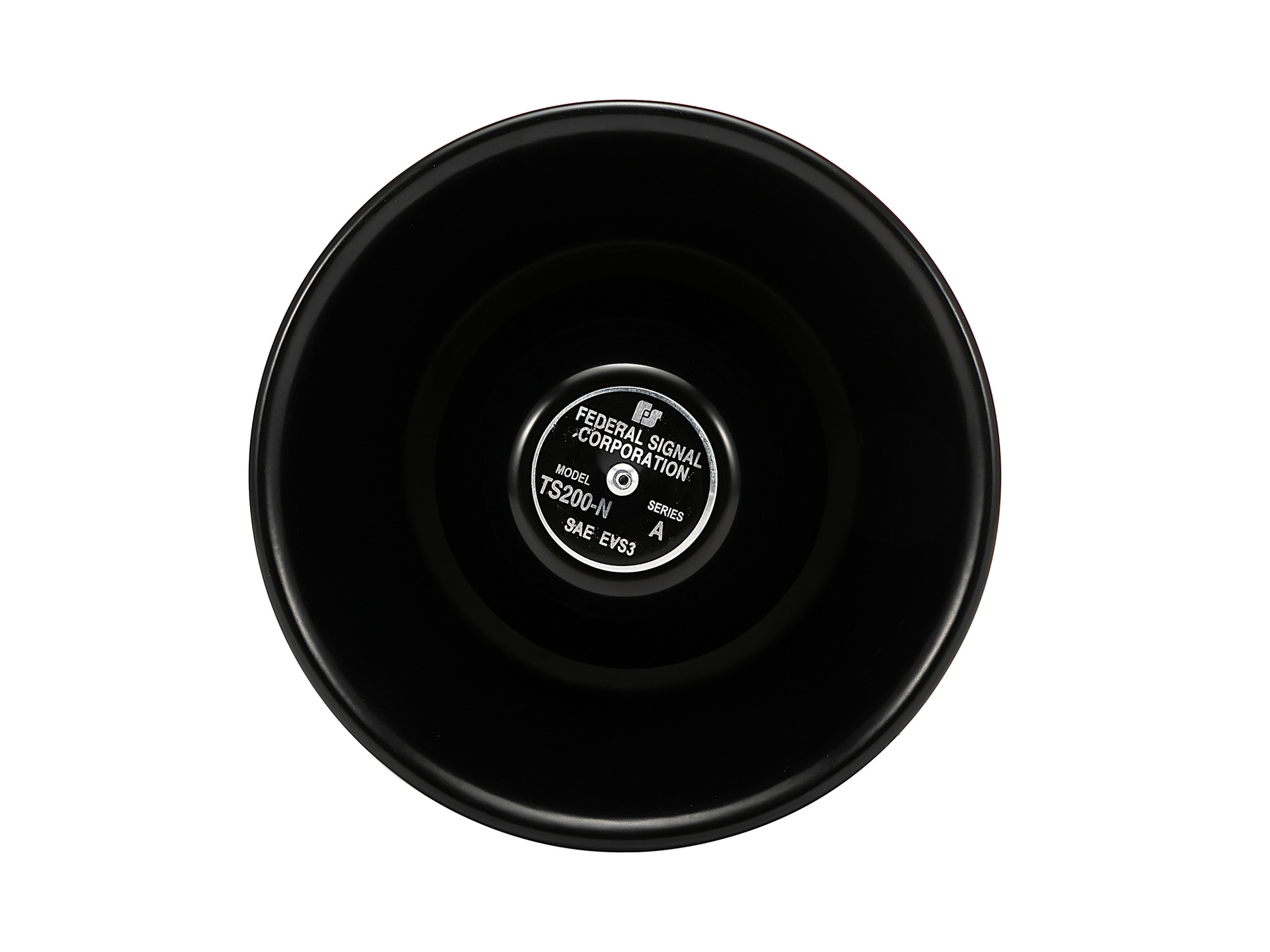 Cross-border 12V car alarm horn 300W high-pitched siren horn with round mouth design
