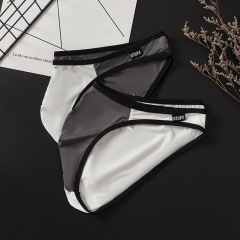 One-piece men's ice silk triangle pants GT271