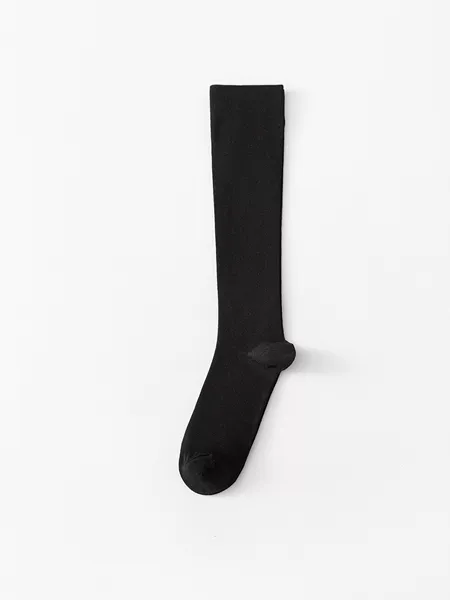 [Calf socks-33cm-black]