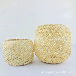 竹编;收纳篮/筐;竹质工艺品