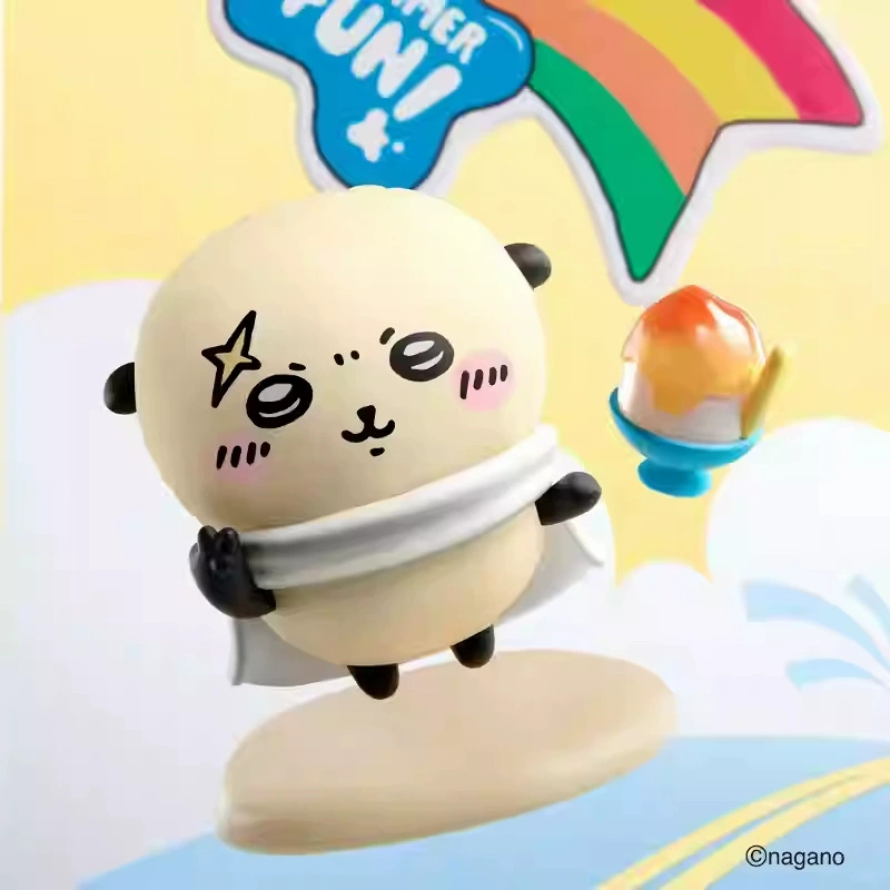 Фигурка-слепой бокс Chiikawa Summer Momo Tea Series, коллекционная случайная фигурка 1 шт.