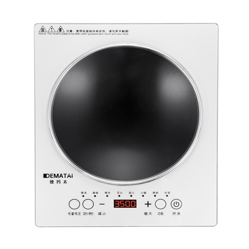 Incorporado electromagnético horno doméstico nuevo conjunto completo con olla de alta potencia cóncavo frito electromagnético horno de cocción fabricantes comerciales