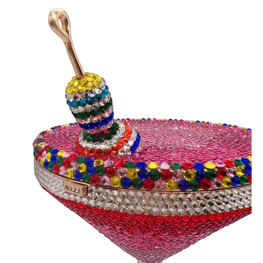 Clutch bag cross-border nueva taza de cóctel alta bolsas de cena de diamantes bolsas de mano de diamantes europeas y americanas
