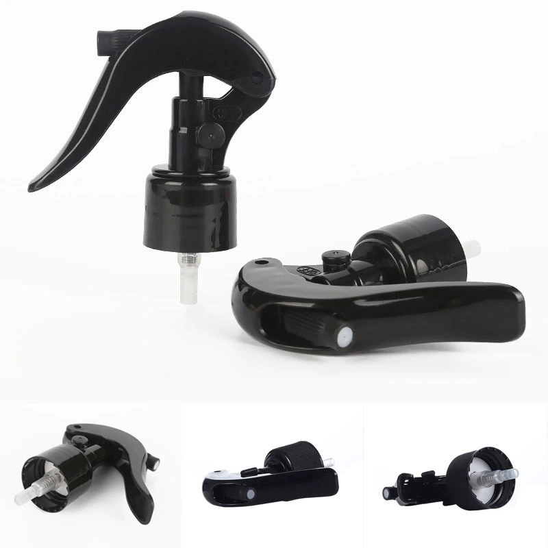 24/140 черный пистолет-распылитель с ручной пряжкой, насадка для маленькой мыши, жидкая насадка, головка насоса, пистолет-распылитель, квадратный пистолет-распылитель