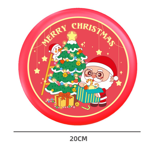 Cross-border cartoon children's PU soft frisbee hand-thrown flying saucer toy parent-child interactive 61 kindergarten sports game