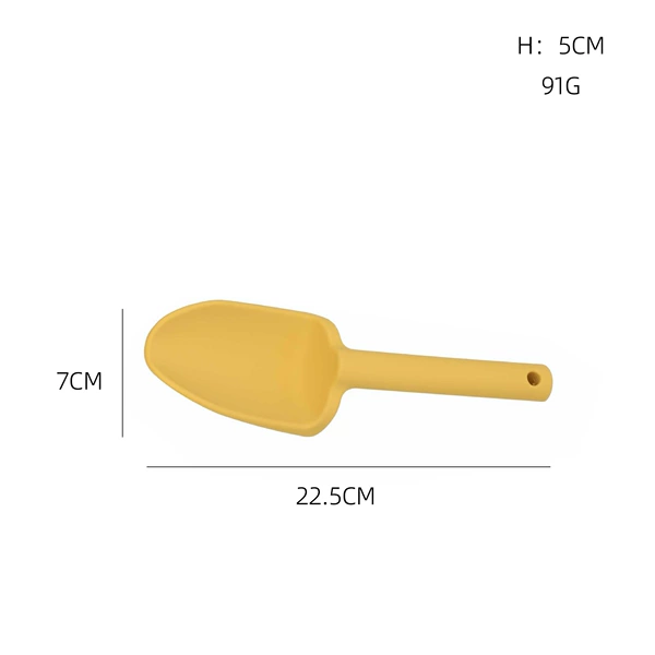 Single shovel dark yellow