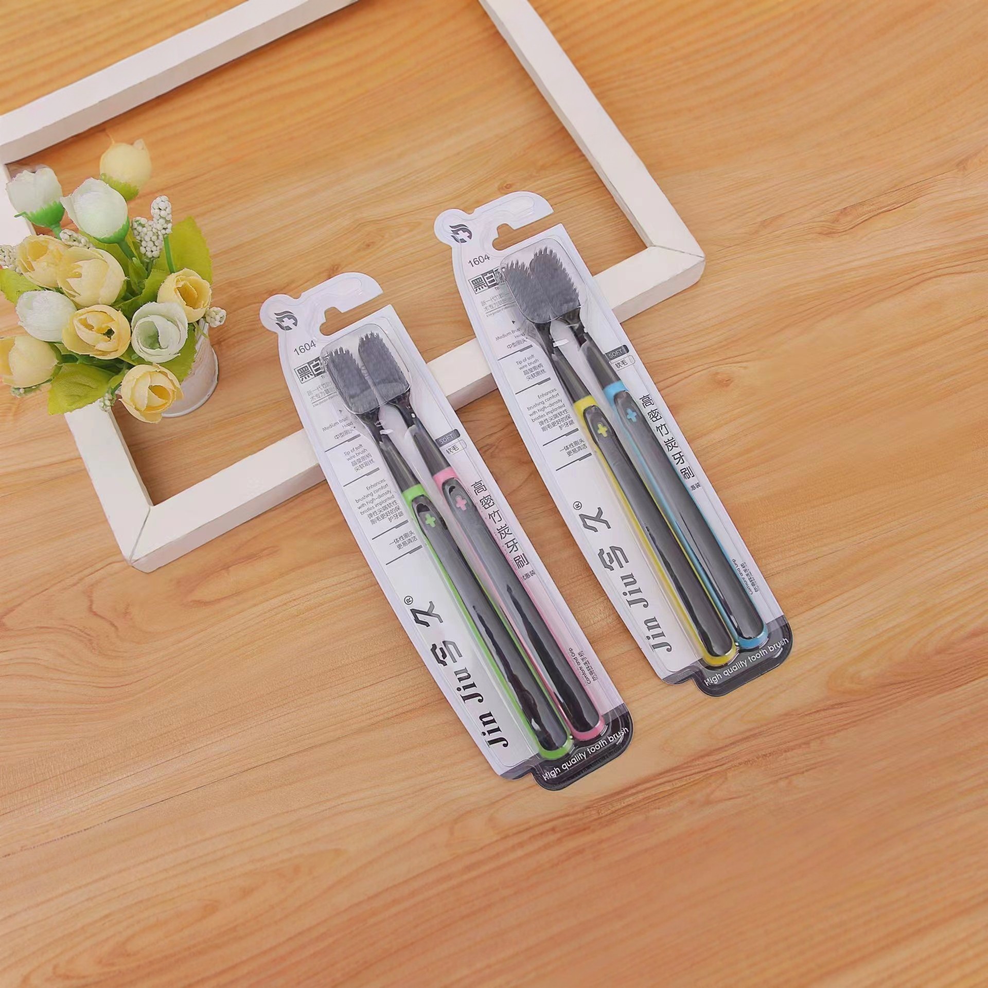46 tipos de cepillo de dientes fabricantes directamente para adultos cepillo de dientes de pelo duro y suave comerciantes domésticos súper fuente Yiwu productos pequeños