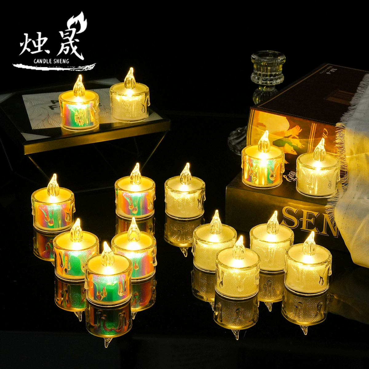 Электронная Свеча лампа предложение реквизит декоративные бездымные светодиодные свечи Лампа романтическая атмосфера дня рождения Электронная свеча оптом