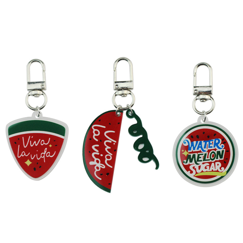 South Korea Korean drama with shiny watermelon elegant key chain pendant Viva la vida long live South Korea Korean drama with shiny watermelon elegant key chain pendant Viva la vida long live