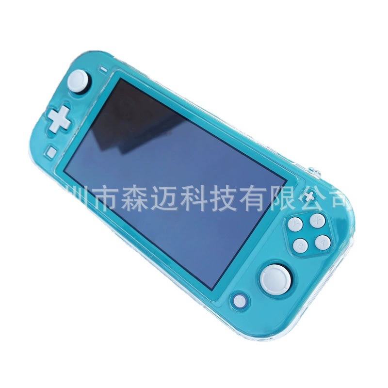 Защитный чехол-коробка для консоли Nintendo Switch Lite, защитный корпус, сдвижная мини-крышка из прозрачного кристалла