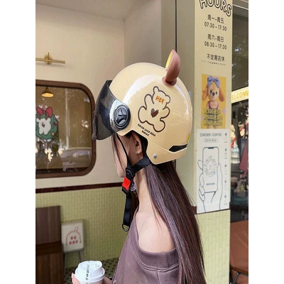 Motosiklet kaskı (dəbilqə) — New certified electric vehicle helmet for