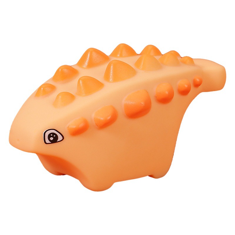 Amazon Cross-border Hot Selling Children's Cute Cartoon Soft Rubber Animal Baby Pinch Called Dinosaur Cute Vinyl Toy