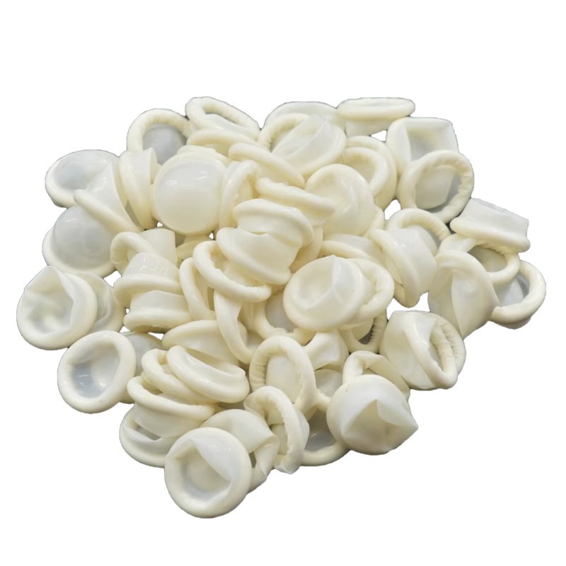 Cubierta de dedo de látex gruesa desechable ultrafina purificación sin polvo protección laboral goma resistente al desgaste protección de belleza cubierta de dedo