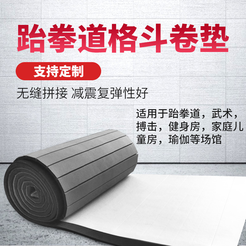 Taekwondo Gymnastics Mat Muay Thai Floor Mat Training Mat Sports Roll Mat Fighting Fighting Brazilian Jiu-Jitsu Wrestling Martial Arts Mat