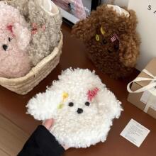 网红泰迪狗狗热水袋注水式暖宝宝怀抱暖手暖肚子防爆被窝暖脚热水