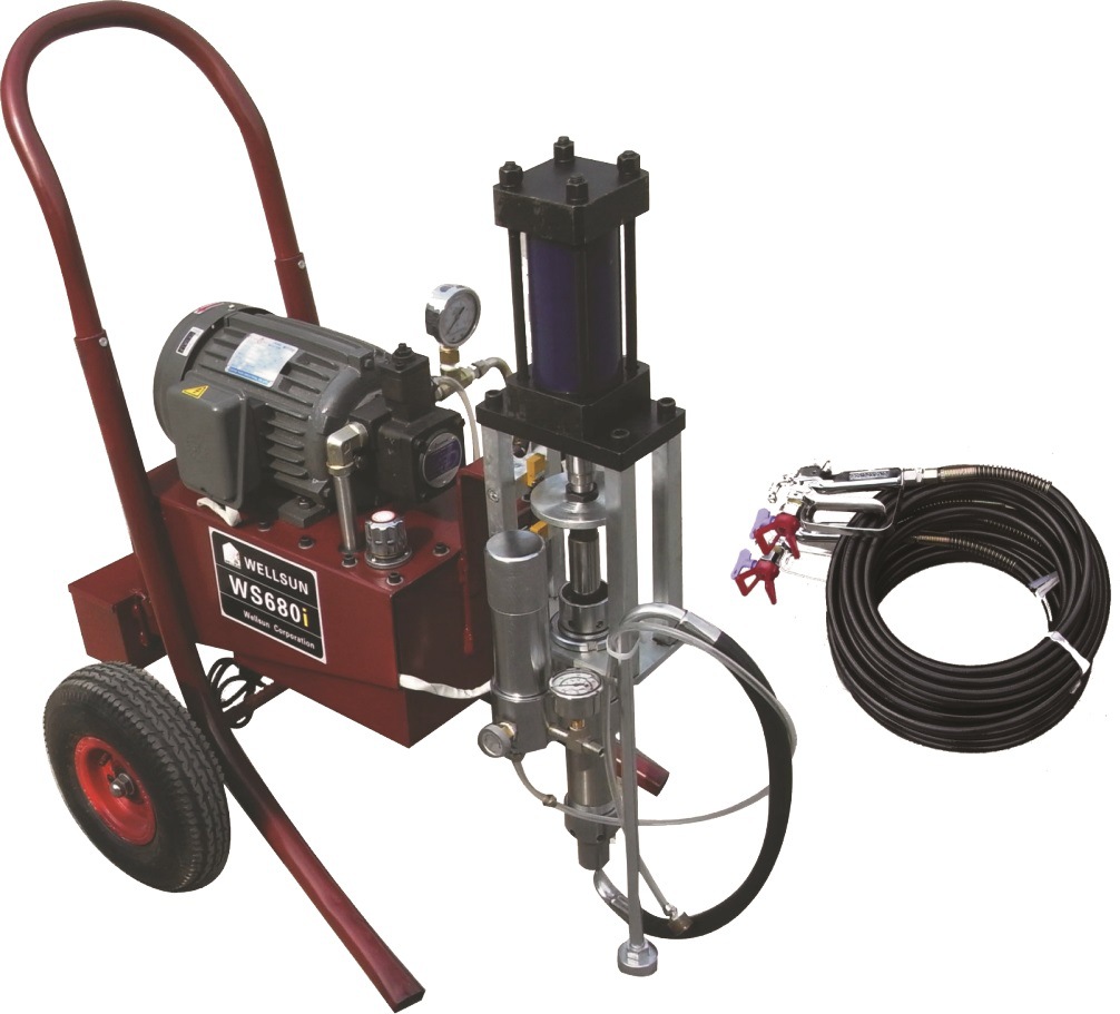 威尔森牌电动液压高压无气喷涂机680B型-源头工厂无锡威尔森制造