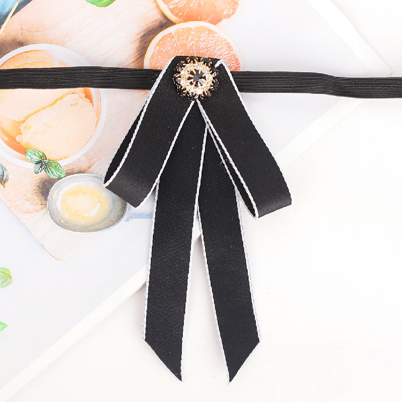【星辰貓】黑色領結現貨女士領花獨立包裝蝴蝶結單色領結女 TS158