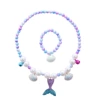 2# Purple Fishtail 2-piece set [transparent bag]