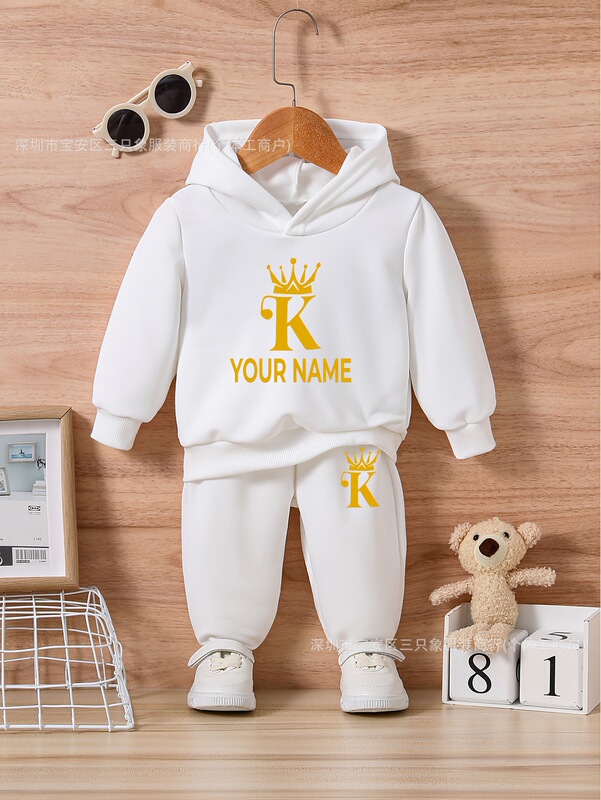 Boys' warm hoodie set, children's autumn sports set 男童卫衣|undefined