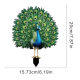 Cross-Border New Product Forest Animal Travel 2D Acrylic Garden Pile Waterproof and Wear-Resistant Outdoor Courtyard Ground Decoration