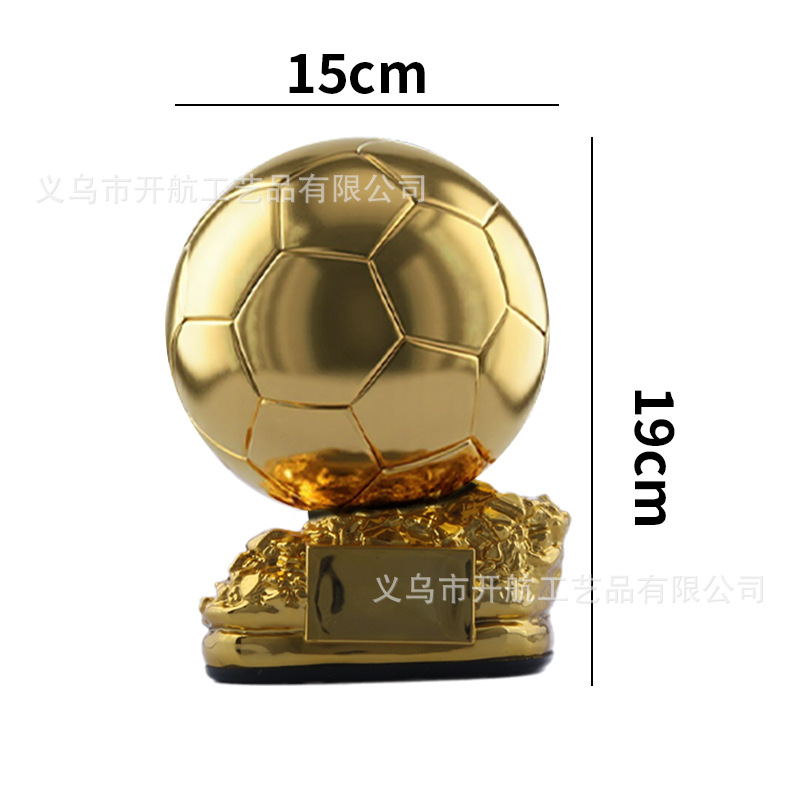 Copa de fútbol Khang Bota de Oro Juego de Balón de Oro Souvenir Medalla de Juego de Atletas Productos transfronterizos