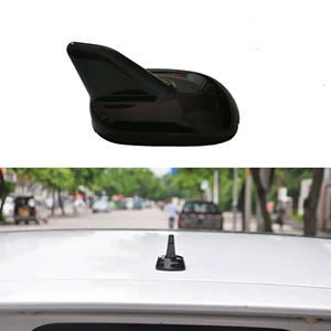 Suitable for Audi Cars and Suvs A3 4 5 6 Q3 5 Q7 Black Decorative Antenna Shark Fin Roof Antenna