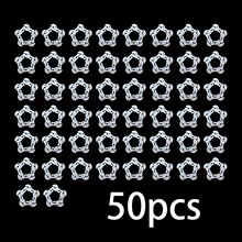 50PCS气球多功能梅花夹 婚庆生日派对用品气球配件梅花夹气球多功