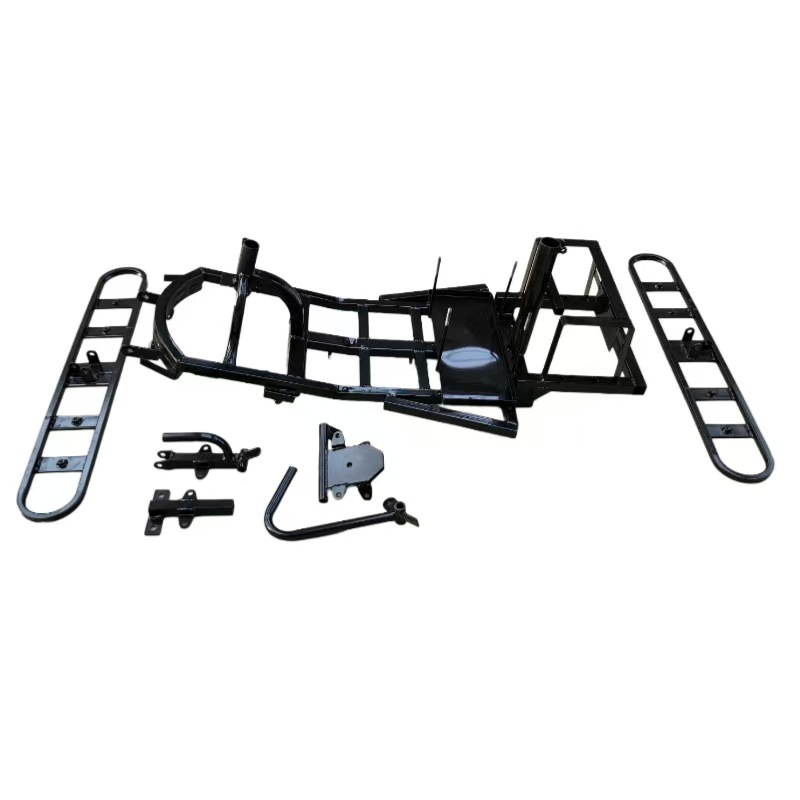 Factory Customized Electric Dust Sweeper Cart with Iron Frame, Front and Rear Mop Brackets, Dust Accessories for Electric Tricycles