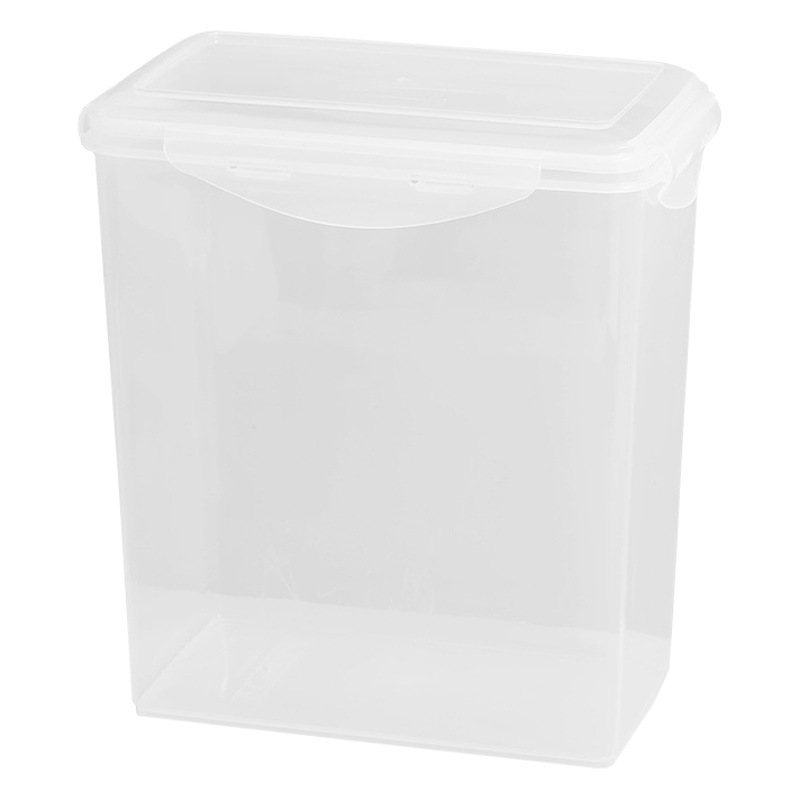 Food grade pp plastic rice bucket storage cat food dog food storage bucket 5.8L rice bucket snack storage box drying box