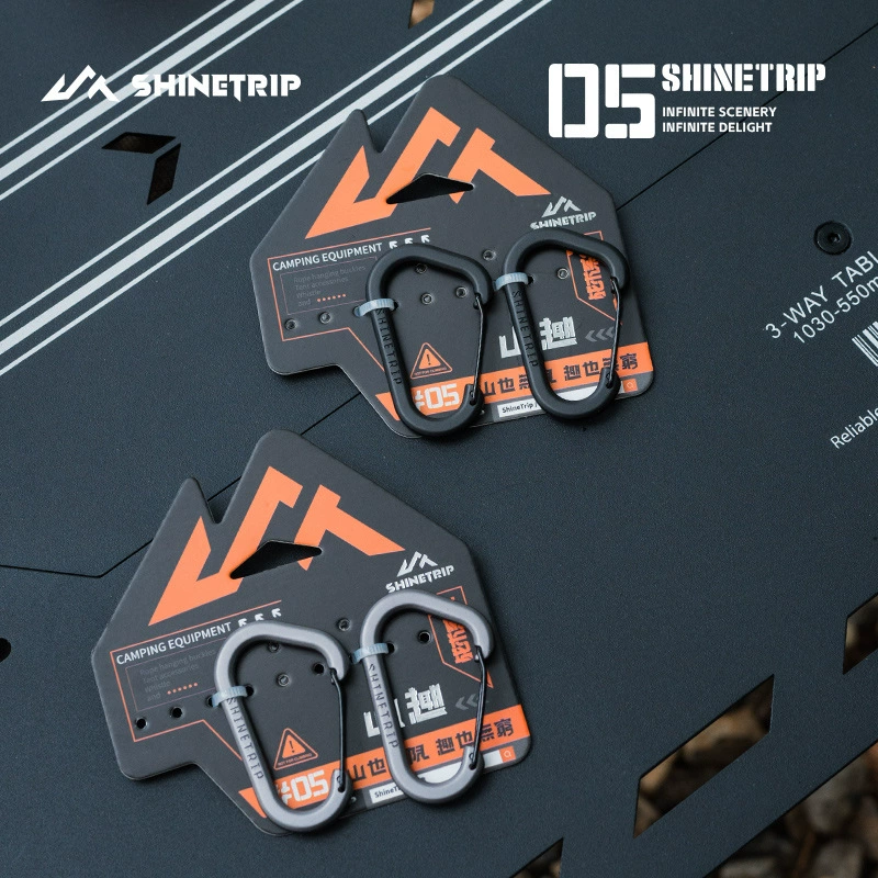 ShineTrip Shanchu Outdoor 05 Series Тактическая пряжка D-типа Легкая и удобная многофункциональная пряжка для кемпинга Аксессуары