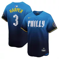Бейсбольная форма MLB Phillies PHILLIES HARPER # 3 ТАРНЕР # №7 игровая городская версия вышитая модель