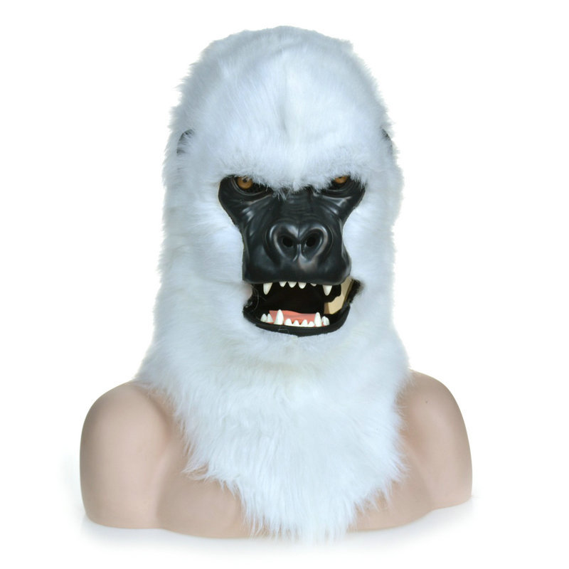 Máscara de cabeza de animal de cara completa Lobo Oso conejo León leopardo fotografía bola rendimiento máscara de película fabricante