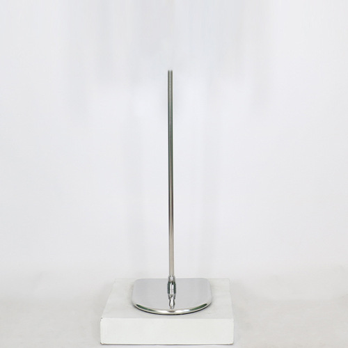 Half-body mannequin iron base DIY accessories mannequin stand human platform triangular square mirror square plate round plate