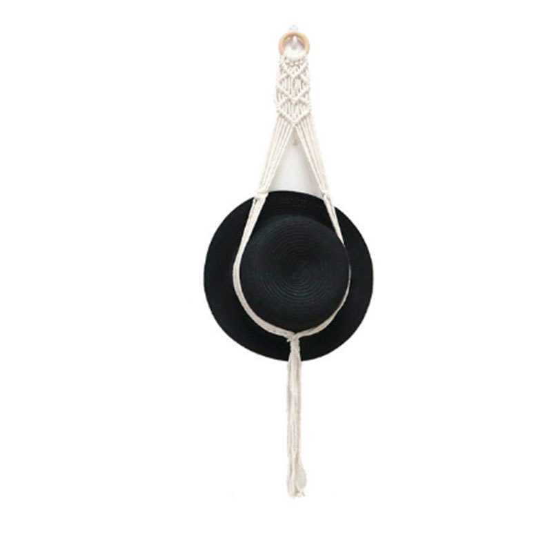 Cuerda de algodón sombrero de pared 90CM
